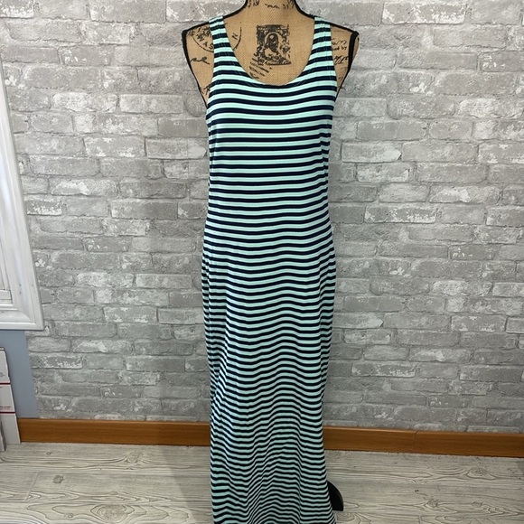 Sail to Sable Striped Tank Dress - Picture 2 of 8